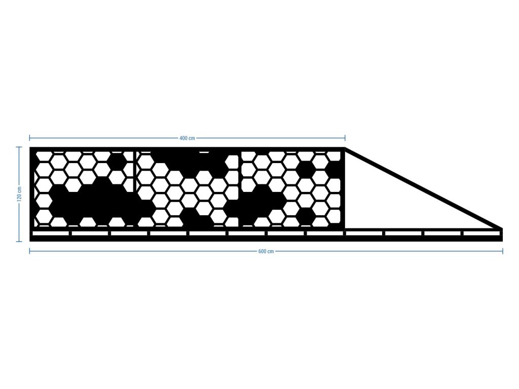 Sliding Driveway Gate Isabella 400×120 cm - Image 2