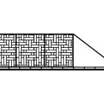 Sliding Driveway Gate Claudia 600×170 cm