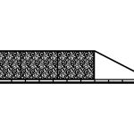 Sliding Driveway Gate Luisa 400×120 cm