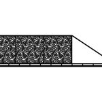 Sliding Driveway Gate Lisa 600×150 cm