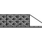 Sliding Driveway Gate Gaida 600×150 cm