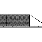 Sliding Driveway Gate Caterina 600×150 cm