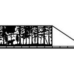 Sliding Driveway Gate Olivia 600×150 cm