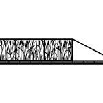 Sliding Driveway Gate Diana 400×120 cm