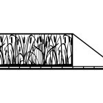 Sliding Driveway Gate Diana 600×170 cm