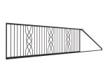 Sara Sliding Gate 615×135 cm