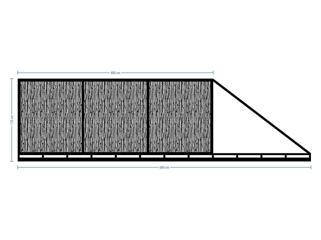 Sliding Driveway Gate Maura 600×170 cm - Image 2