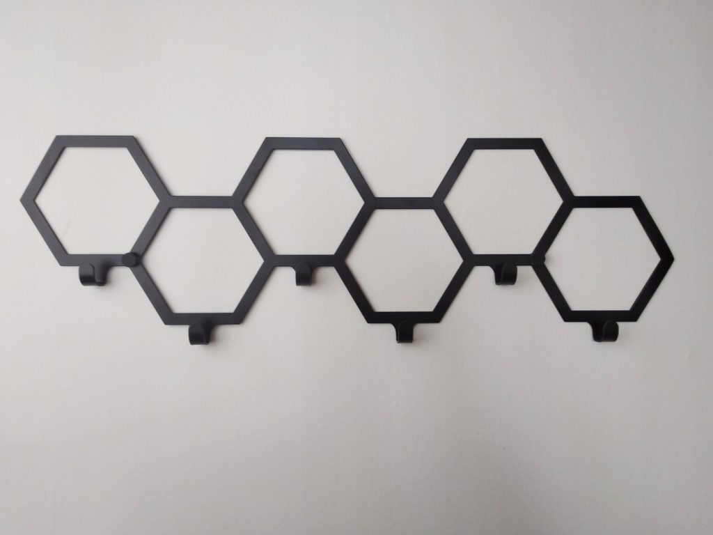 Coat Rail Hexagon 80 cm - Image 2
