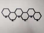 Coat Rail Hexagon 80 cm - Image 2