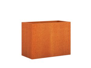 Garden planter metal Corten 30x60x45 cm