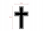 Wall Cross KNS014 30 cm - Image 4