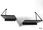 Metal Wall Bookshelf POL035 69 cm - Image 3