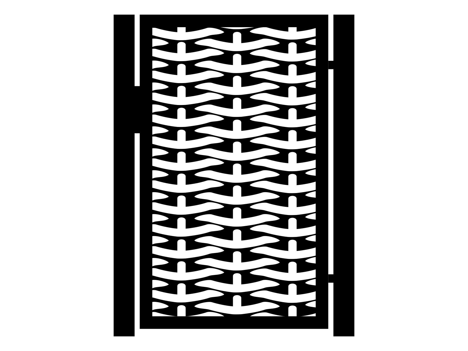 fur000-geo10-150-cza Side Gate Nina 90×150 cm - Image 1