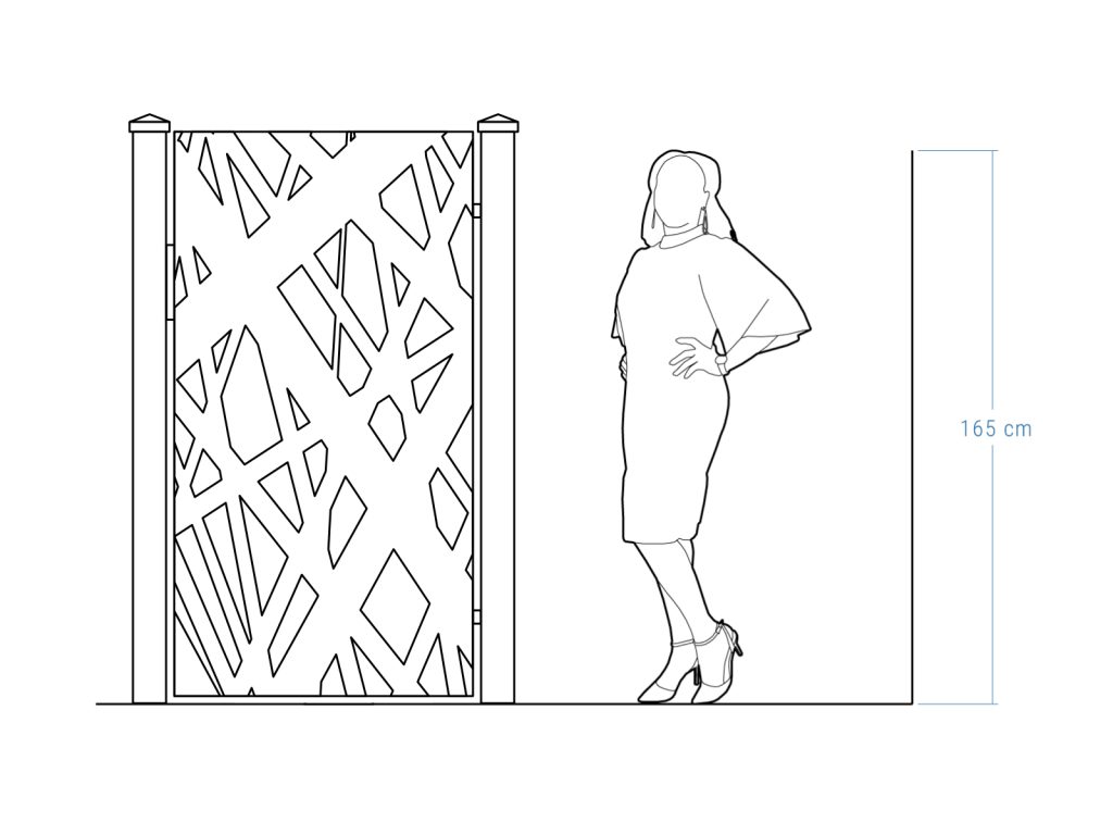 Side Gate Elisa 90×170 cm - Image 4