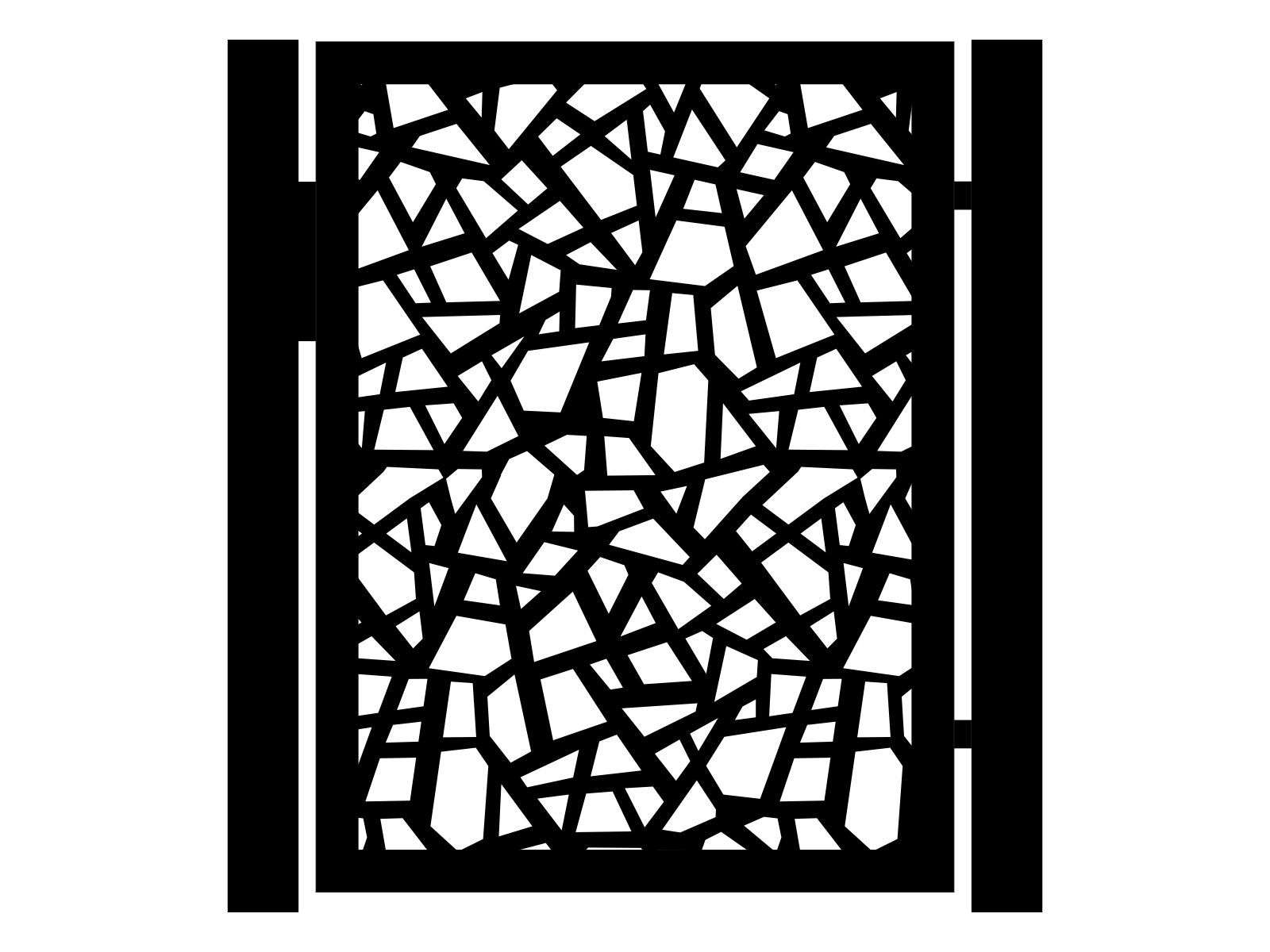 fur000-geo17-120-cza Side Gate Zana 90×120 cm - Image 1