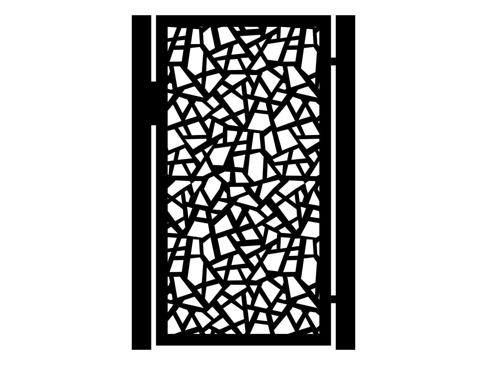 fur000-geo17-170-cza Side Gate Zana 90×170 cm - Image 1