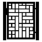 Side Gate Claudia 90×120 cm