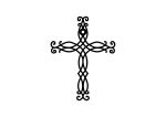 Metal Cross KNS025 15 cm