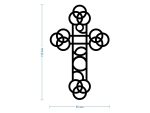 Metal Cross KNS031 15 cm - Image 2