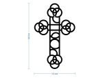 Metal Cross KNS031 50 cm - Image 2