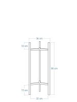 Plant Pot Stand Loft Tripod Big L - Image 3