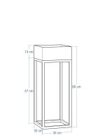 Plant Stand Loft Industrial L - Image 3