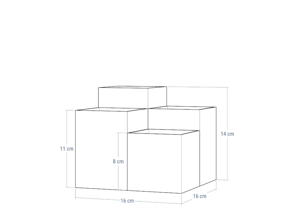 Flowerpot Metal Cover - Plant Stand Mini Set - Image 3