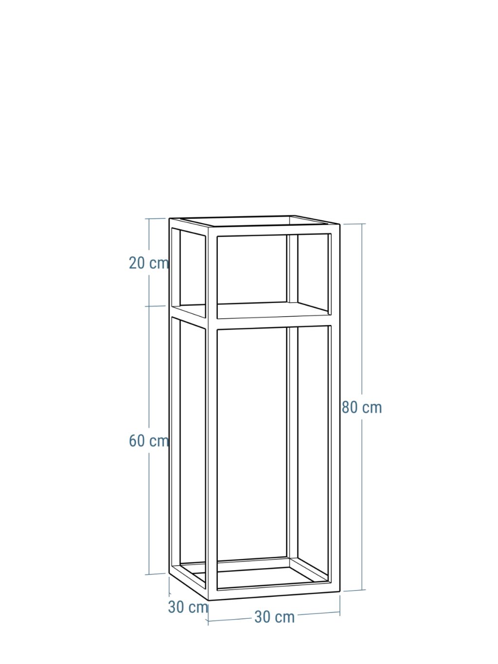 Pot Stand Loft Industrial L - Image 3
