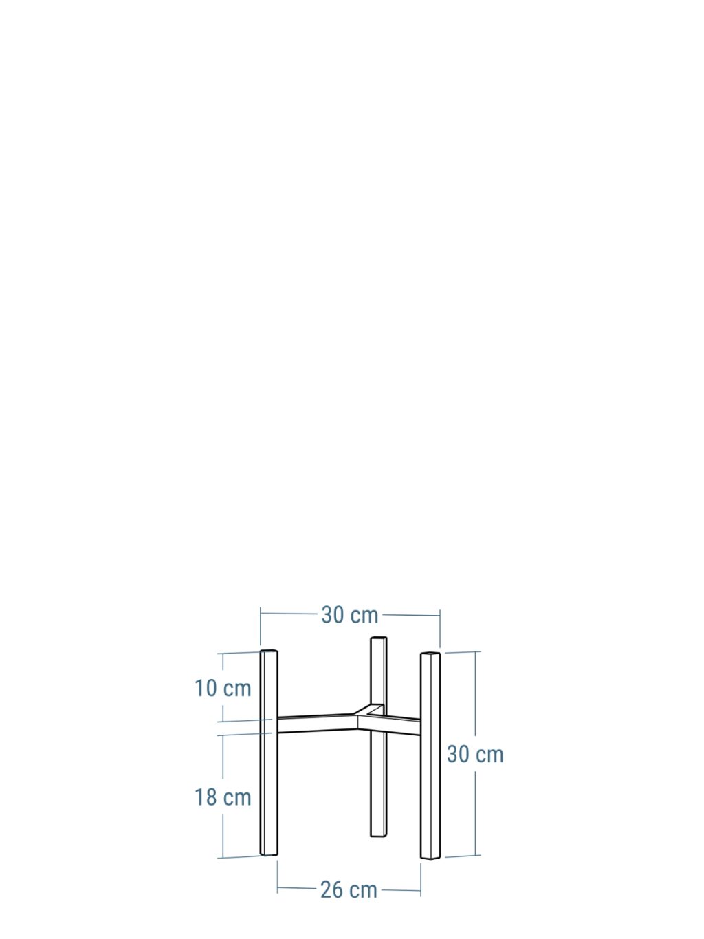 Plant Pot Stand Loft Tripod S - Image 4