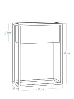 Plant Stand with Internal Pot 30x60x80 - Image 5