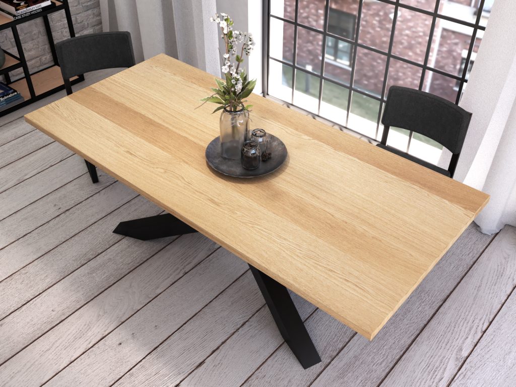 Metal Table Base Spider Heavy L - Image 2