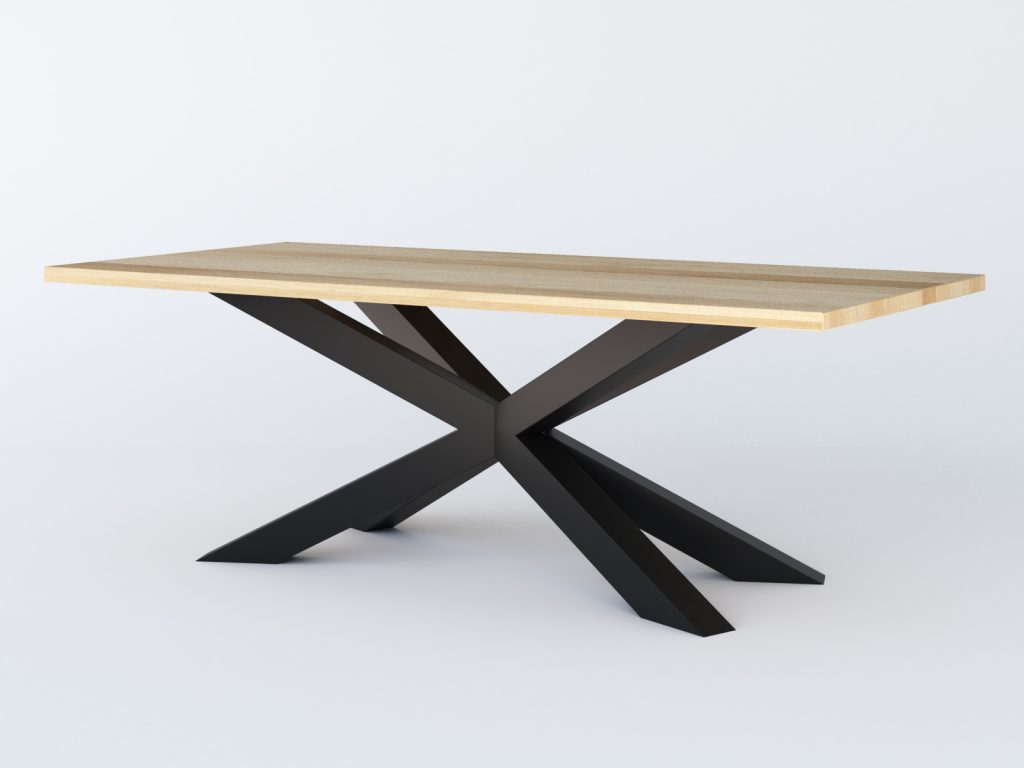 Metal Table Base Spider Heavy L - Image 3