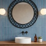Metal mirror Morocco L25 90 cm