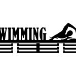 Medal Hanger Swimming 60 cm