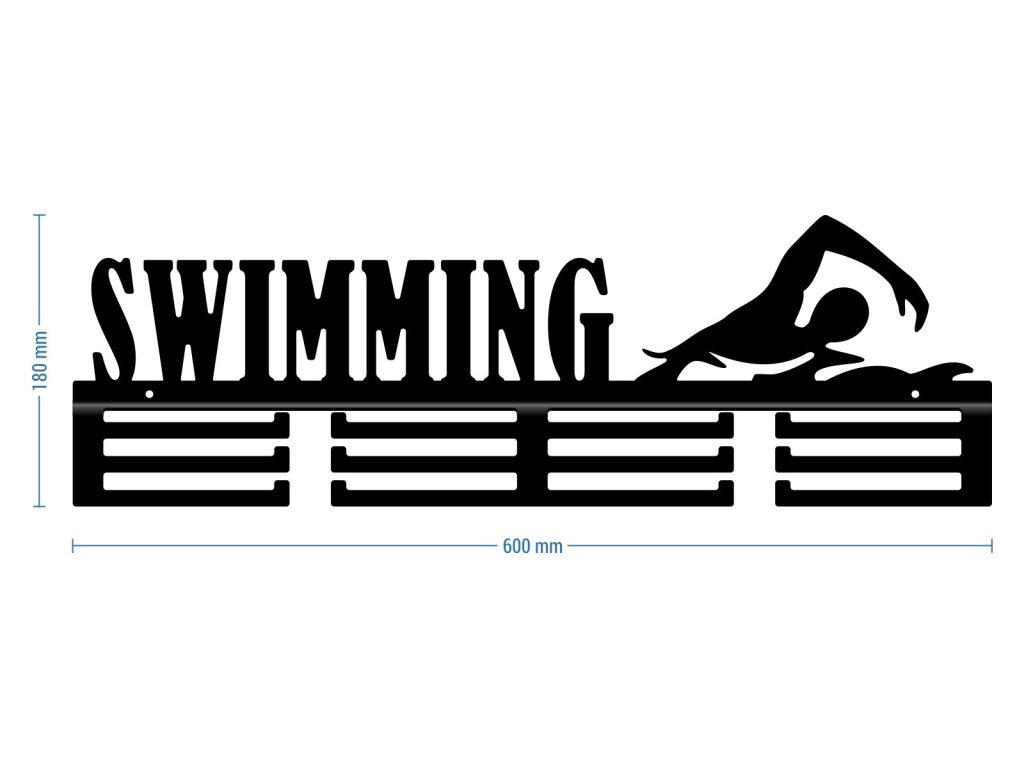 Medal Hanger Swimming 60 cm - Image 2