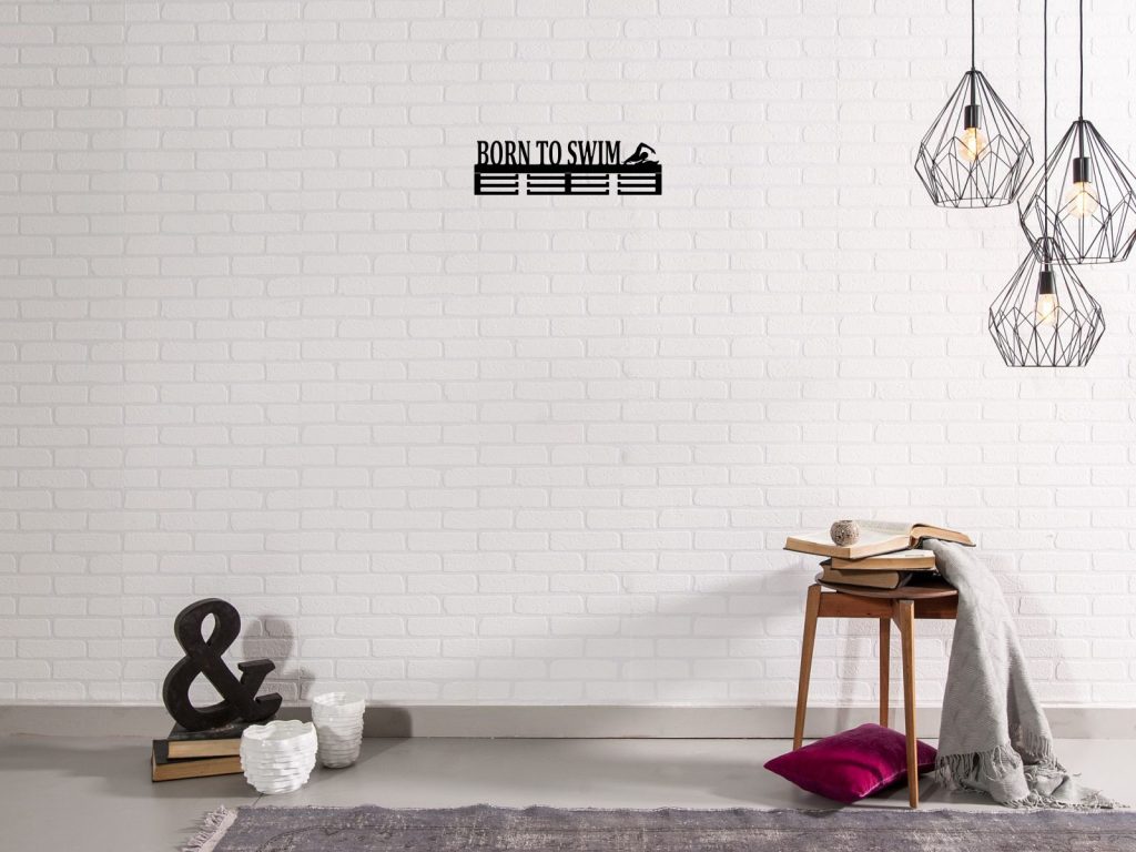 Medal Hanger Born to swim 40 cm - Image 2