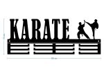 Medal Hanger Karate 40 cm - Image 2