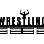 Medal Hanger Wrestling 40 cm