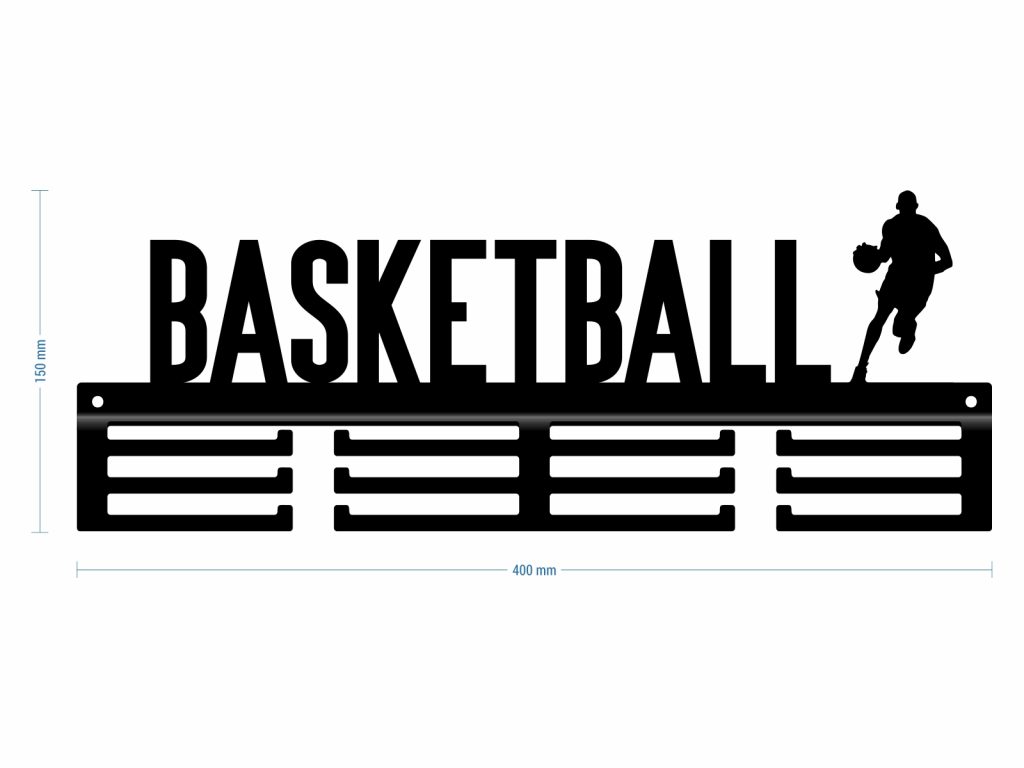 Medal Hanger Basketball 40 cm - Image 3
