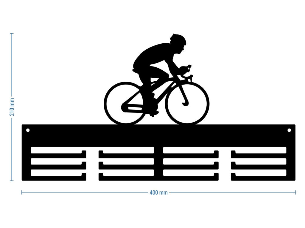 Medal Hanger Cycling 40 cm - Image 2