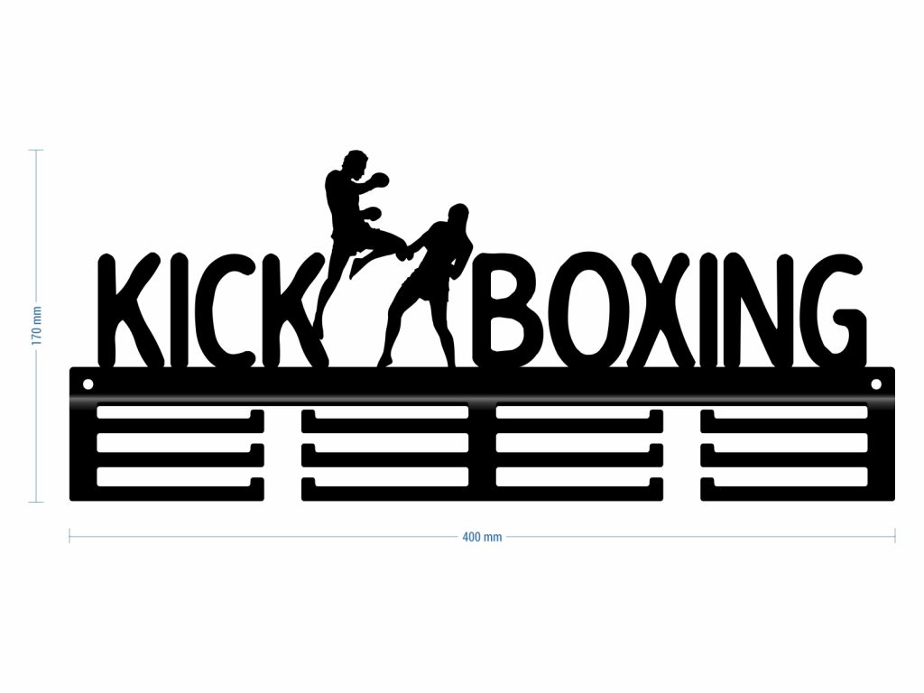 Medal Hanger Kick Boxing 40 cm - Image 4
