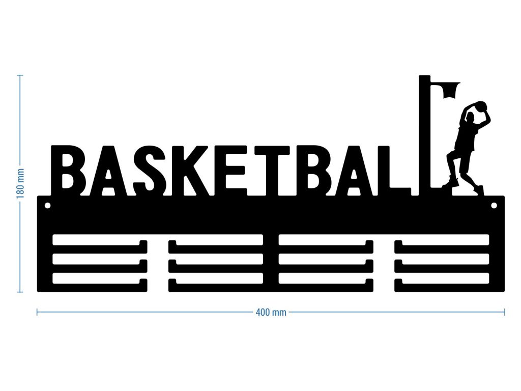 Medal Hanger Basketball 40 cm - Image 2