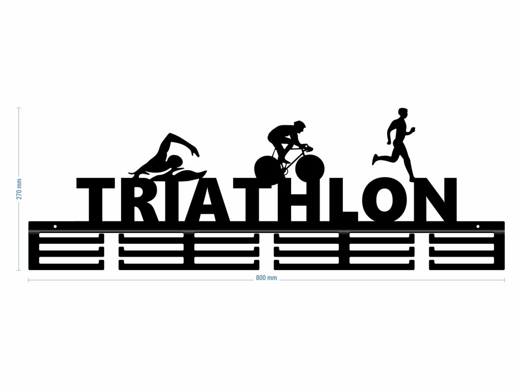 Triathlon Medal Hanger 80 cm - Image 3