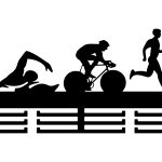 Medal Hanger Triatlon II 40 cm