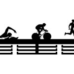 Medal Hanger Triatlon II 60 cm