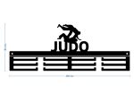 Medal Hanger Judo 40 cm - Image 3