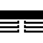 Medal Hanger Simple III 20 cm