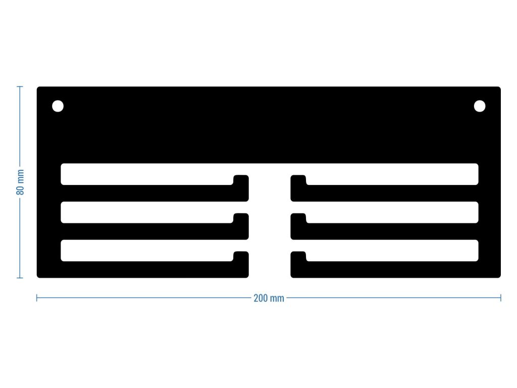 Medal Hanger Simple III 20 cm - Image 2