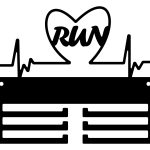 Medal Hanger Run 20 cm