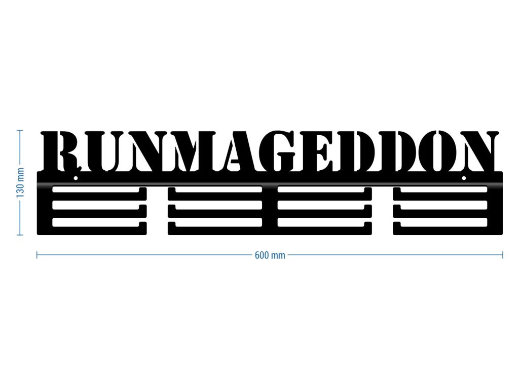 Medal Hanger Runmageddon 60 cm - Image 3